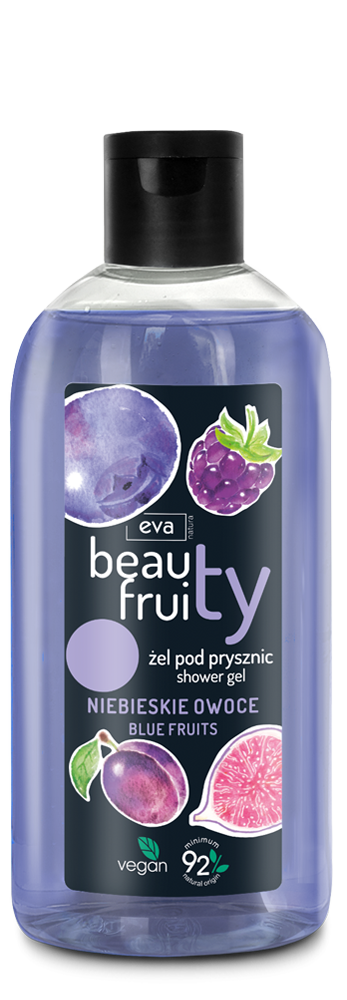 EVA NATURA BEAUTY FRUITY Shower gel Blue fruits